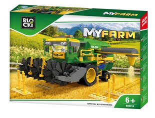 Конструктор Blocki MyFarm Combine, KB0314, 371шт. цена и информация | Конструкторы и кубики | pigu.lt