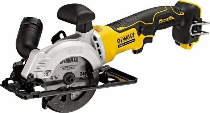 Belaidis diskinis pjūklas 18V XR DeWalt DCS571N-XJ (be akumuliatoriaus) kaina ir informacija | Pjūklai, pjovimo staklės | pigu.lt