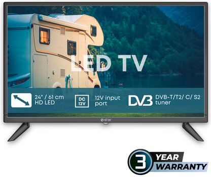 eStar LED24D5T2 kaina ir informacija | Televizoriai | pigu.lt