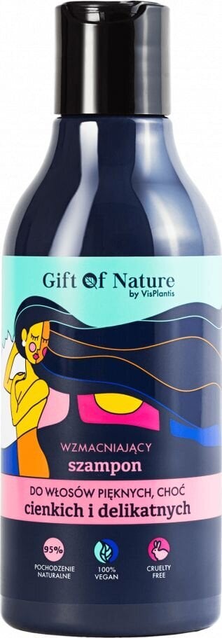 Šampūnas ploniems ir švelniems plaukams Gift Of Nature, 300 ml цена и информация | Šampūnai | pigu.lt