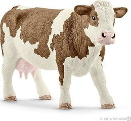 Figūrėlė Schleich Farm Life Simmental karvė kaina ir informacija | Žaislai berniukams | pigu.lt