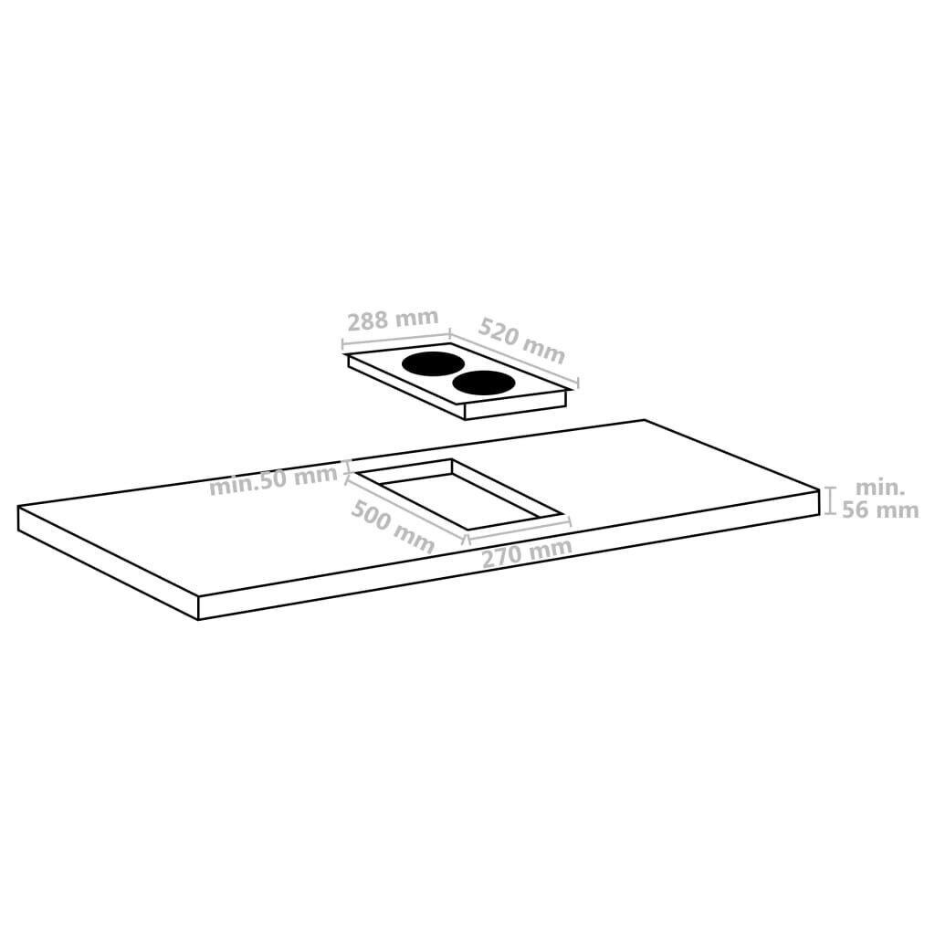 VidaXL ES0051438 kaina ir informacija | Kaitlentės | pigu.lt