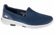 Laisvalaikio batai moterims Skechers Go Walk 5 15901-NVW, mėlyni цена и информация | Sportiniai bateliai, kedai moterims | pigu.lt