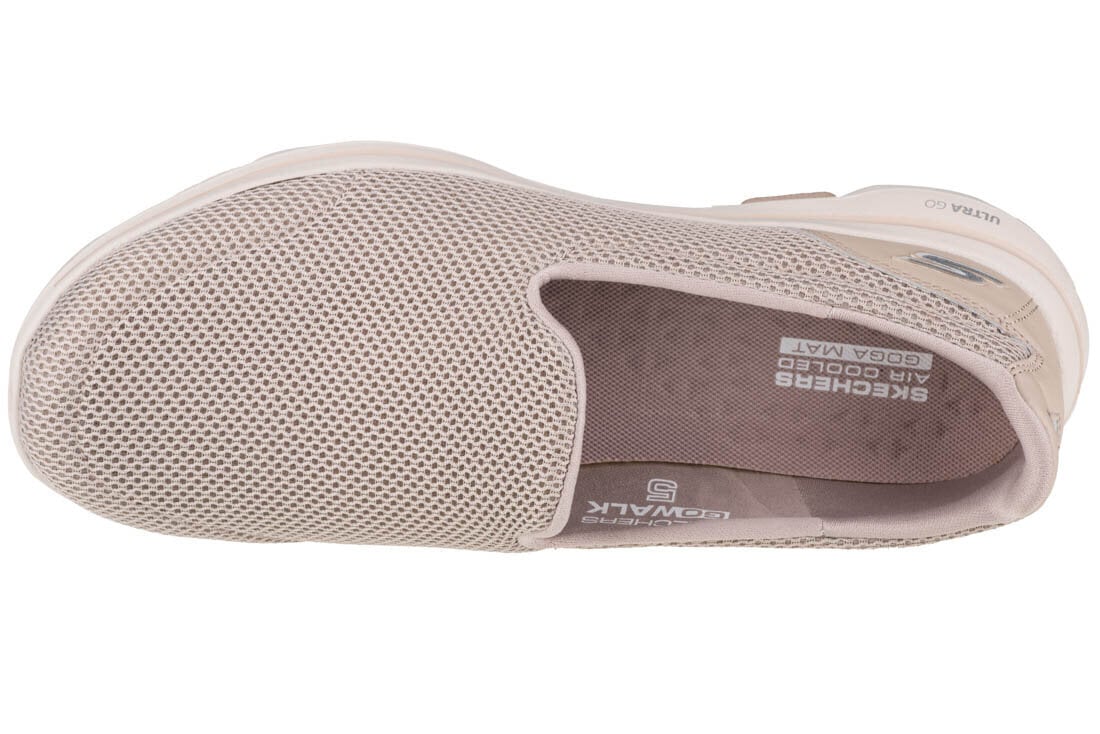 Sportiniai batai moterims Skechers Go Walk 5 W 15901-TPE, smėlio spalvos kaina ir informacija | Sportiniai bateliai, kedai moterims | pigu.lt