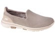 Sportiniai batai moterims Skechers Go Walk 5 W 15901-TPE, smėlio spalvos kaina ir informacija | Sportiniai bateliai, kedai moterims | pigu.lt