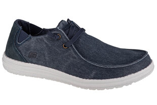 Повседневная обувь мужская Skechers Melson-Raymon 66387-BLU, синяя цена и информация | Мужские ботинки | pigu.lt