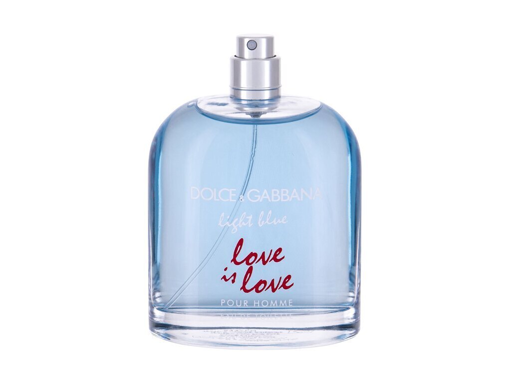 Tualetinis vanduo Dolce & Gabbana Light Blue Love Is Love Pour Homme EDT vyrams, 125 ml kaina ir informacija | Kvepalai vyrams | pigu.lt