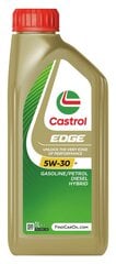 Castrol Edge Titanium FST 5W-30 M синтетическое масло для двигателей, 1 л цена и информация | Castrol Автомобильные смазки | pigu.lt