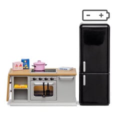 Игрушечный холодильник и плита с духовкой Lundby цена и информация | Игрушки для девочек | pigu.lt