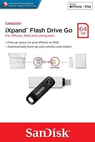 Sandisk iXpand Go 64GB цена и информация | USB laikmenos | pigu.lt