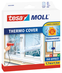 Пленка для изоляции окон Tesa Thermo Cover 1,7мx1,5м цена и информация | Tesa Товары для сада | pigu.lt