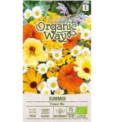 Цветочная смесь Summer Organic Way 2,0 г цена и информация | Семена цветов | pigu.lt