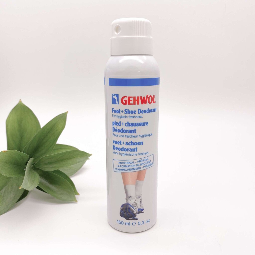 Purškiamas kojų ir avalynės dezodorantas Gehwol Foot & Shoe 150ml kaina |  pigu.lt