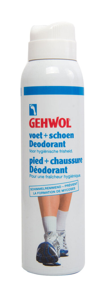 Purškiamas kojų ir avalynės dezodorantas Gehwol Foot & Shoe 150ml kaina ir informacija | Dezodorantai | pigu.lt