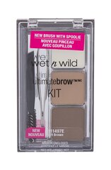 Rinkinys antakiams Wet n Wild Ultimate Brow, 2,5 g, Soft Brown kaina ir informacija | Antakių dažai, pieštukai | pigu.lt