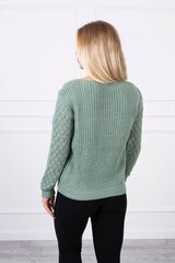 Женская зеленая блузка больших размеров цена и информация | Женские кофты | pigu.lt
