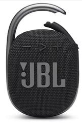 JBL Clip4 JBLCLIP4BLK kaina ir informacija | JBL Kompiuterinė technika | pigu.lt