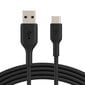 Belkin CAB001bt1MBK, USB-A/USB-C, 1 m kaina ir informacija | Kabeliai ir laidai | pigu.lt