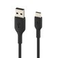 Belkin CAB001bt1MBK, USB-A/USB-C, 1 m kaina ir informacija | Kabeliai ir laidai | pigu.lt