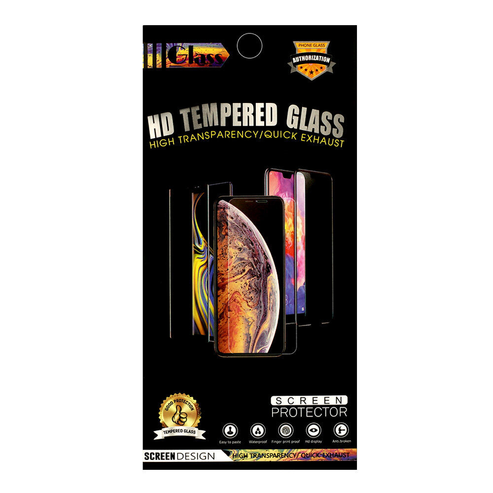 Tempered Glass Hard 2.5D, skirtas iPhone 12 mini цена и информация | Apsauginės plėvelės telefonams | pigu.lt