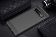 Carbon dėklas telefonui, skirtas Xiaomi Redmi Note 9, juodas kaina ir informacija | Telefono dėklai | pigu.lt