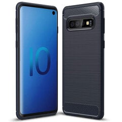 Carbon dėklas telefonui, skirtas Xiaomi Redmi Note 9, juodas kaina ir informacija | Telefono dėklai | pigu.lt