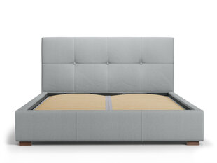 Кровать Interieurs 86 Tusson 140x200 см, светло-серая цена и информация | Кровати | pigu.lt