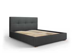 Кровать Interieurs 86 Tusson 140x200 см, темно-серая цена и информация | Кровати | pigu.lt