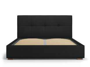 Кровать Interieurs 86 Tusson 180x200 см, черная цена и информация | Кровати | pigu.lt