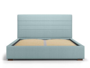 Кровать Interieurs 86 Ilena 160x200 см, светло-синяя цена и информация | Кровати | pigu.lt