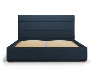 Кровать Interieurs 86 Ilena 160x200 см, синяя цена и информация | Кровати | pigu.lt