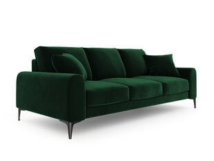 Keturvietė sofa Mazzini Sofas Madara, tamsiai žalia kaina ir informacija | Sofos | pigu.lt
