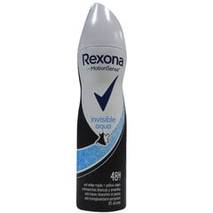 Purškiamas dezodorantas Rexona Invisible Aqua 48H, 150 ml kaina ir informacija | Dezodorantai | pigu.lt