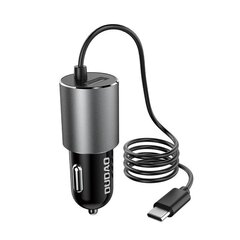 Dudao USB car charger, USB Type C cable 3,4 A, R5Pro T цена и информация | Зарядные устройства для телефонов | pigu.lt