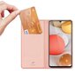 DUX DUCIS Skin Pro Bookcase type case for Samsung Galaxy A42 5G pink kaina ir informacija | Telefono dėklai | pigu.lt