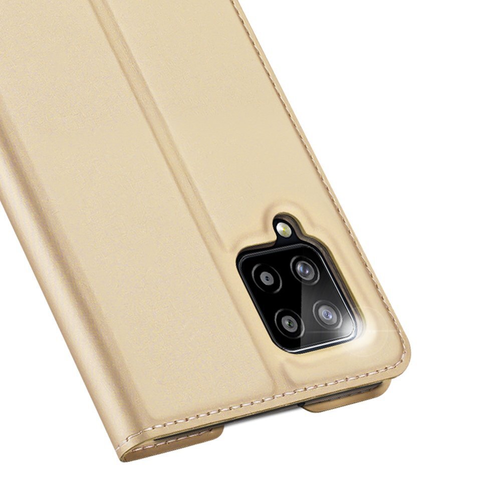 DUX DUCIS Skin Pro Bookcase type case for Samsung Galaxy A42 5G golden цена и информация | Telefono dėklai | pigu.lt