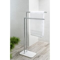 Напольный держатель для полотенец цена и информация | Аксессуары для ванной комнаты | pigu.lt