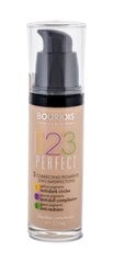 Тональный крем Bourjois 1.2.3. Perfect, №52, 30 мл цена и информация | Пудры, базы под макияж | pigu.lt