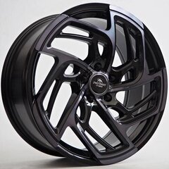 Forzza Turbo 8.5X19 Black magic machined 8.5R19 5x112/42 66.45 kaina ir informacija | Ratlankiai | pigu.lt