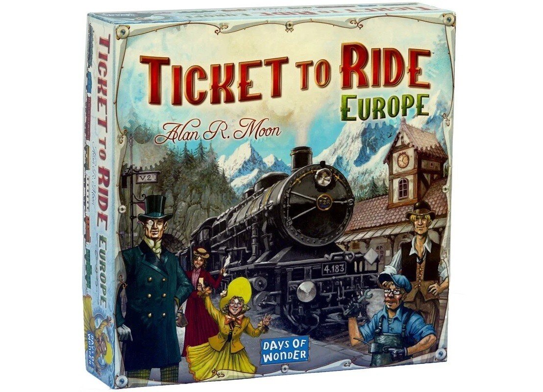 Stalo žaidimas Ticket to Ride Europe, LT, LV, EE цена и информация | Stalo žaidimai, galvosūkiai | pigu.lt