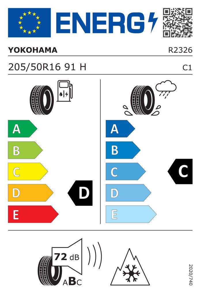 Yokohama V905 xl kaina ir informacija | Žieminės padangos | pigu.lt