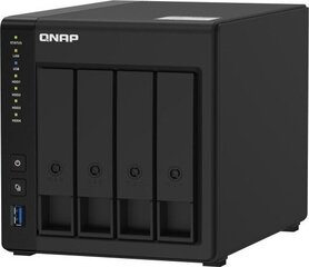 Qnap TS-451D2-4G kaina ir informacija | Išorinių kietųjų diskų dėklai | pigu.lt