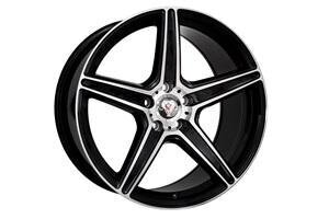 Axxion Ax7 Schwarz hochglanzpoliert 10.5R20 5X112/15 72.6 цена и информация | Литые диски | pigu.lt