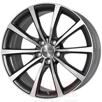 Brock ratlankiai B32 Himalaya grey front poliert 10.5R20 5X112/18 66.6 kaina ir informacija | Ratlankiai | pigu.lt