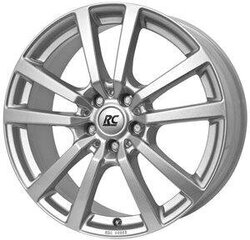 Rc-Design Rc25t Kristallsilber Lackiert 6.5R16 5X130/60 89.1 kaina ir informacija | Ratlankiai | pigu.lt