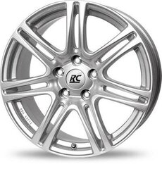 Rc-Design Rc 28 Kristallsilber Lackiert 6.5R15 4X108/20 65.1 kaina ir informacija | Ratlankiai | pigu.lt