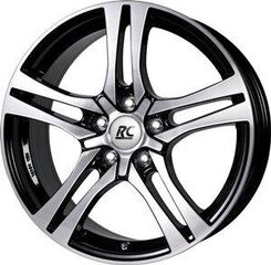 Rc-Design Rc26 Schwarz Front Poliert 6.5R15 4X108/37 63.4 kaina ir informacija | Ratlankiai | pigu.lt