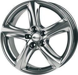 Brock ratlankiai B25 Chromsilber lackiert 6.5R15 5X98/27 58.1 kaina ir informacija | Brock Autoprekės | pigu.lt