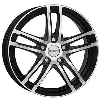 Dezent Tz Black/polished lip 6.5R16 4X100/40 60.1 kaina ir informacija | Ratlankiai | pigu.lt