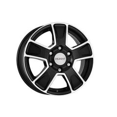 Dezent Van Black/polished front 6.5R16 5X112/52 66.6 цена и информация | Литые диски | pigu.lt